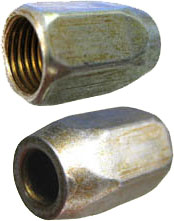 гайка м10х1х20 накидная (d6)