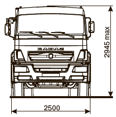 Шасси KAMAZ-53605-48 (A5)