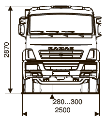 Шасси KAMAZ-65115-48 (А5)
