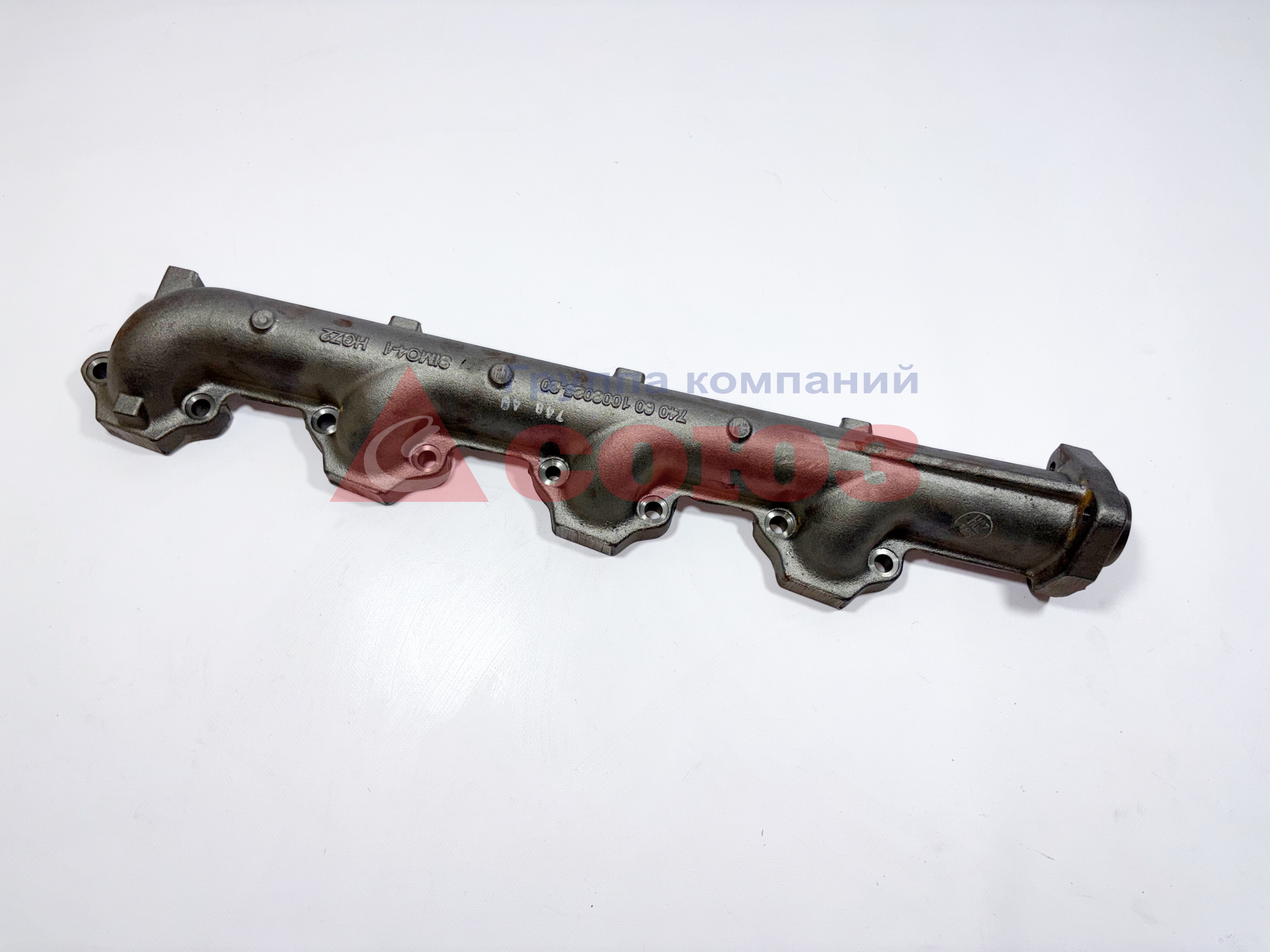 коллектор выпускной левый