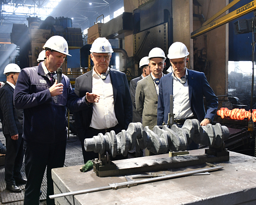 Сергей Когогин посетил кузнечный завод «КАМАЗа»