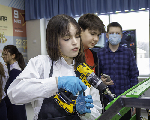 Учебный центр «КАМАЗа» запустил уникальный профориентационный проект