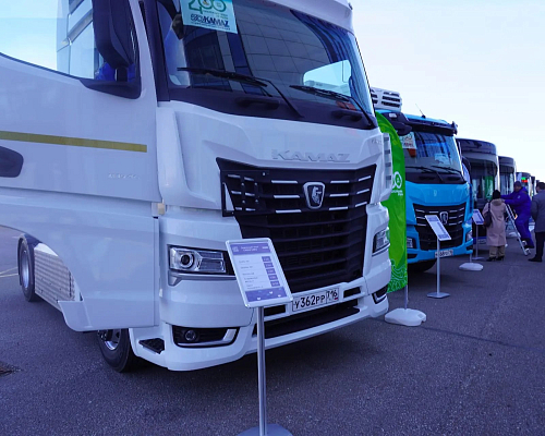 «КАМАЗ» показал технику нового поколения на съезде «Вода России»