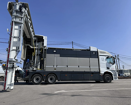 Представлена новая модель мобильного инспекционно-досмотрового комплекса на шасси KAMAЗ-65658