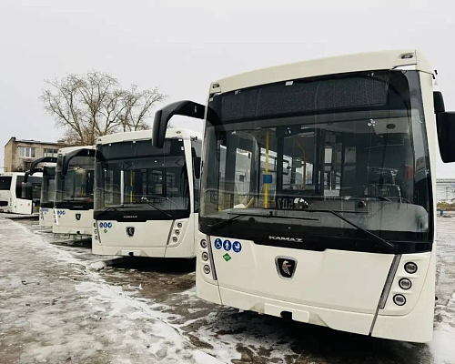 В Череповец поступили газомоторные автобусы НЕФАЗ