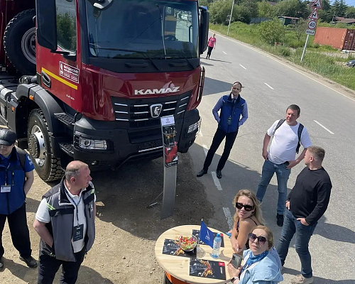 Автотехника КАМАЗ К5 презентована на юбилейном «Золотом фестивале» в Магадане