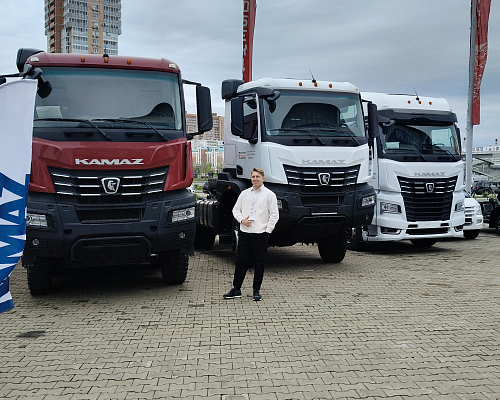 Автотехника КАМАЗ поколения К5 презентована на форуме «ТЕХНО ЛЕТО 2026» в Хабаровске