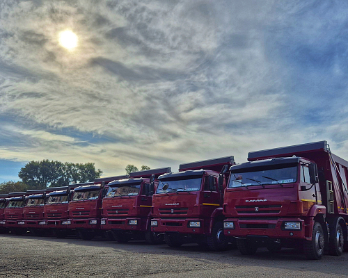 В Белоруссии растёт спрос на рестайлинговые самосвалы КАМАЗ