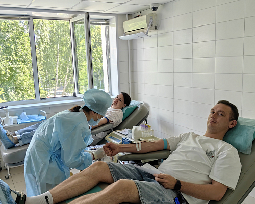 Молодёжь «КАМАЗа» приняла участие в акции «День донора»