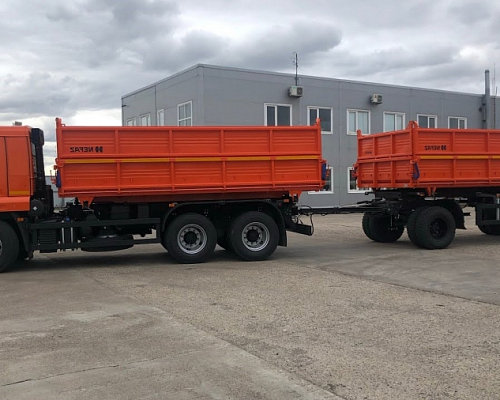 Самосвалы КАМАЗ-45143 пополнили автопарки сельскохозяйственных предприятий