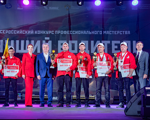 В Набережных Челнах подвели итоги конкурса профмастерства среди водителей грузовиков