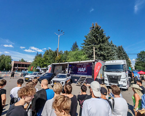 «КАМАЗ» на автомобильном фестивале North Auto Fest 15 в Казахстане