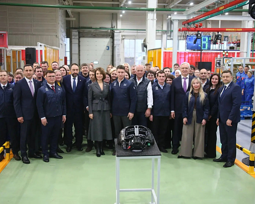 Состоялось торжественное открытие сборочной линии тормозных механизмов дискового тормоза для автотехники КАМАЗ