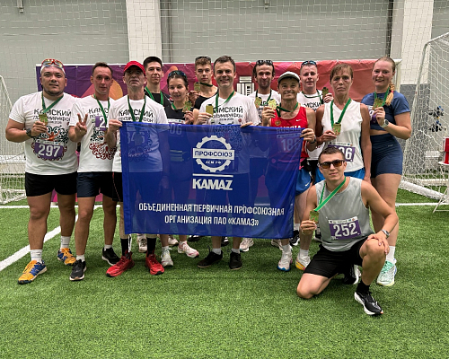 Команда «КАМАЗа» стала победителем «Камского полумарафона-2026»