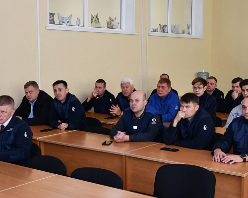 На кузнечном заводе прошла встреча мастеров