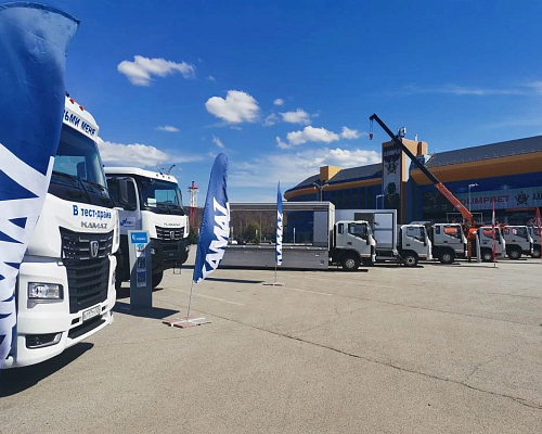Автотехника КАМАЗ поколения К5 презентована на международной выставке во Владивостоке