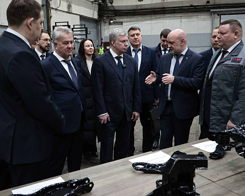 Делегация Минпромторга РФ и губернатор Ульяновской области посетили димитровградскую промышленную площадку Группы ОАТ