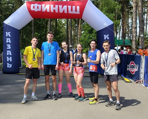 Команда «КАМАЗа» вошла в топ-4 экстремального забега «Кросс корпораций»
