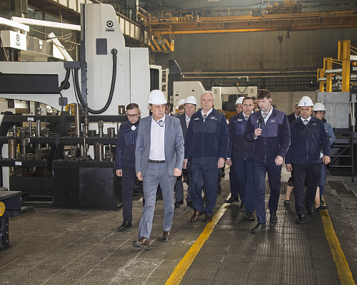 Генеральный директор «КАМАЗа» Сергей Когогин посетил кузнечный завод